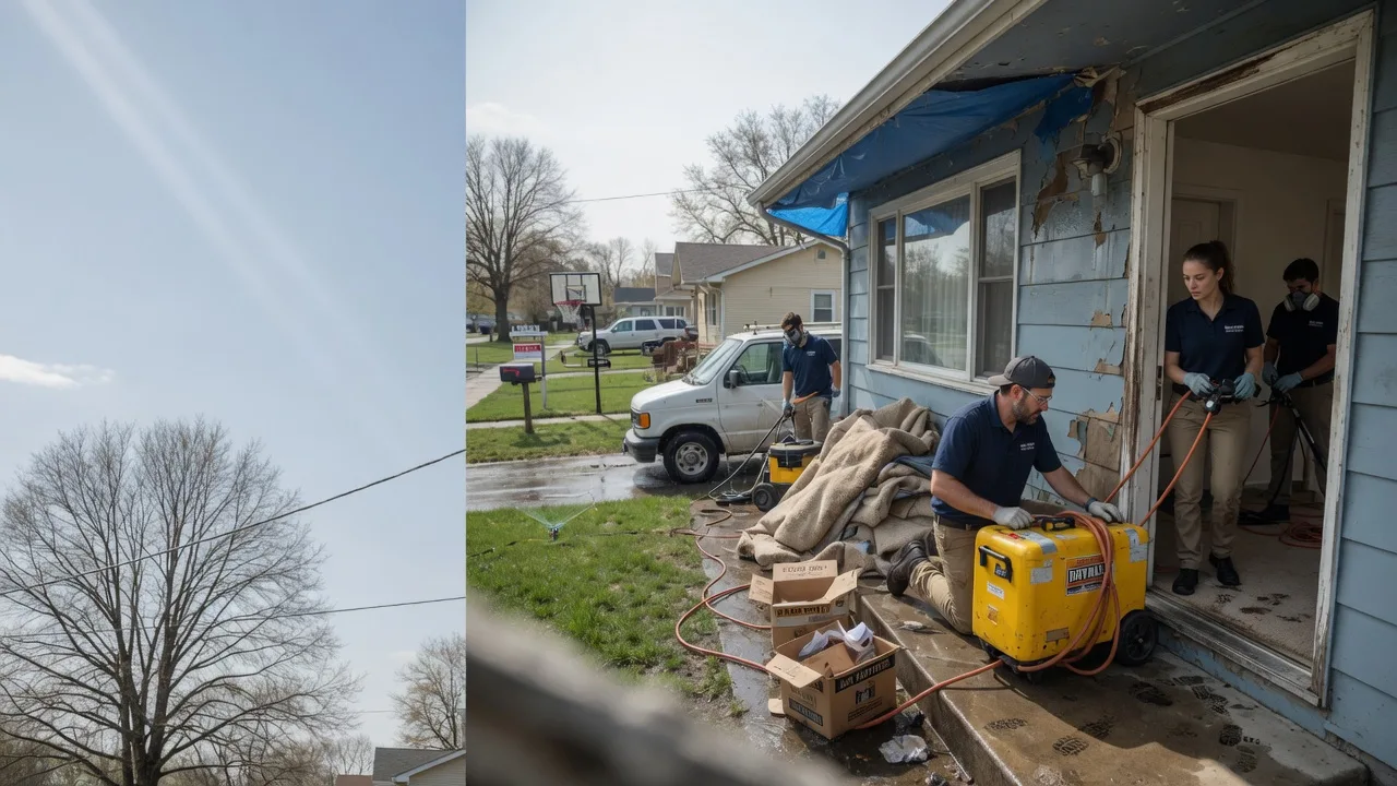 Basement Flood Cleanup in Sutton, WV near me